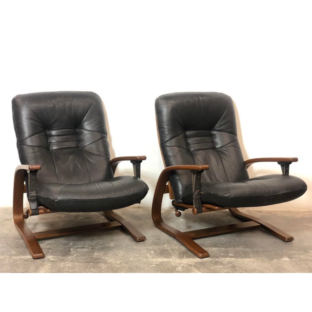 Vintage Armchairs from Westnofa, 1970s, Set of 2 For Sale - Image 6 of 18