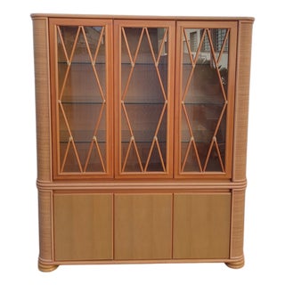 Bamboo Sideboard by Roberti Rattan, 1960s For Sale