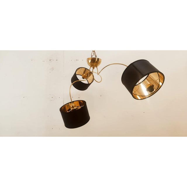 Brass Ceiling Light with Adjustable Arms For Sale - Image 17 of 18