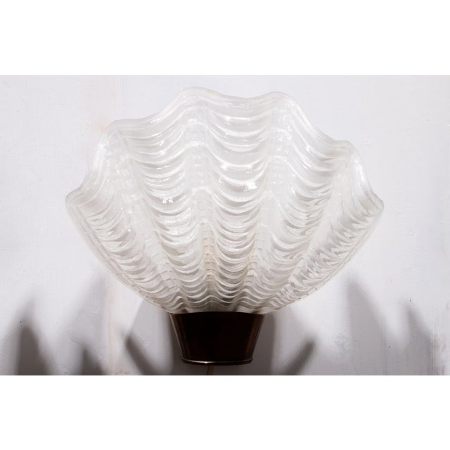 Metal Mid-Century Modern Asea Wall Lamps Coquille, Sweden, 1950s, Set of 2 For Sale - Image 7 of 15