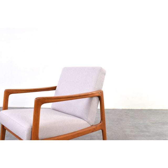 Wood Mid-Century Modern Teak Lounge Chair by Alf Svensson for Dux, 1960s For Sale - Image 7 of 12