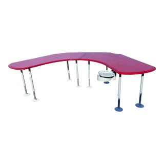 Vintage Herman Miller Office Boomerang Office Desk For Sale