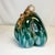 Teal 1990s Vintage Hollywood Regency Italian Venetian Blown Glass Pumpkin - Halloween & Thanksgiving For Sale - Image 8 of 10
