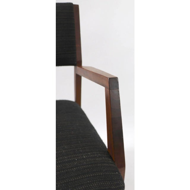 Wood Set of 4 Mid Century Dining Chairs After Risom For Sale - Image 7 of 13