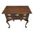 Queen Anne 20th-C. Queen Anne Style Carved Mahogany Low Boy / Chest by Councill Craftsman For Sale - Image 3 of 5