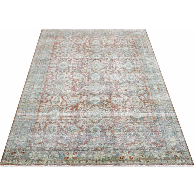 1960s 1960s Persian Mahal Rug For Sale - Image 5 of 7