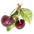 Vintage Tiffany & Co. France Diamond Plique a Jour Glass Cherries Gold Brooch For Sale - Image 10 of 11