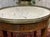 Louis XVI Style Bouillotte Table in Mahogany with White Marble Top, 1930s For Sale - Image 9 of 13