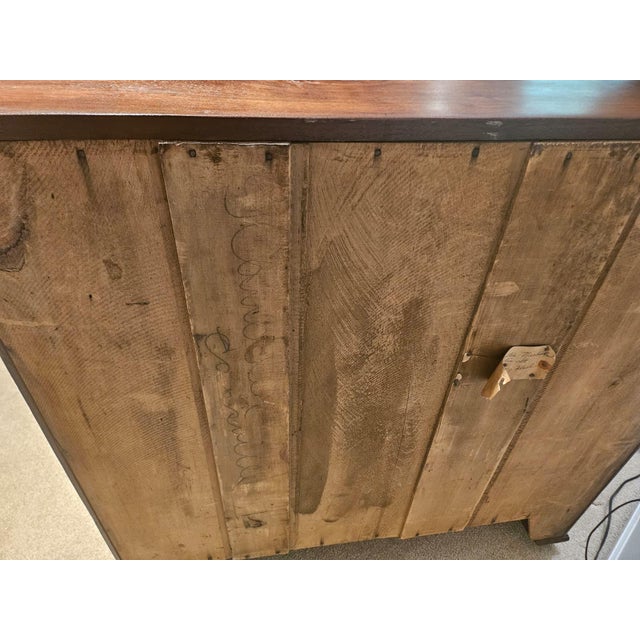 Late Victorian Eastlake Walnut Dresser/Chest of Drawers/Hutch (C1880–1890) For Sale - Image 16 of 16
