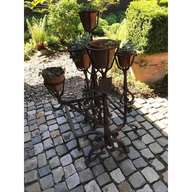 19th Century Spots Andirons Fireplace Master Models, 1865, Set of 4 For Sale - Image 4 of 7