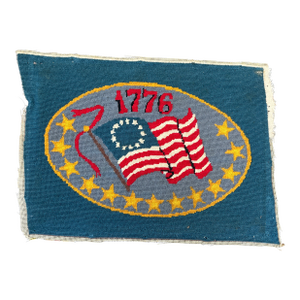 1970’s Original Bicentennial Patriotic Needlepoint