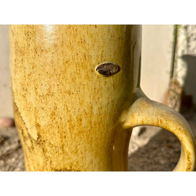 Large Sculptural Studio Ceramic Art Jug Vase by Helma Klett, Germany, 1940s For Sale - Image 14 of 18