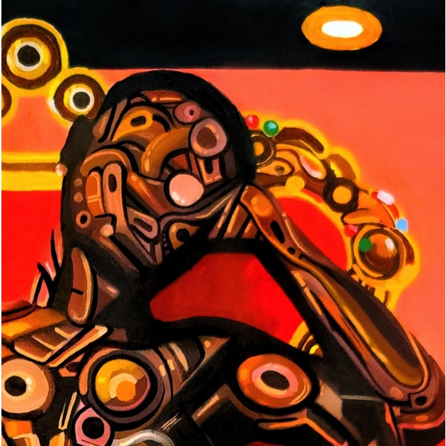 Mirror Man explores self-reflection as an act of confronting fragmentation rather than seeking perfection. The figure...
