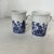 Chinoiserie Vintage Churchill Blue Willow Teapot W/ Two Mugs - Set of 3 For Sale - Image 3 of 10