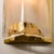 1960s Brass and Clear Opal Glass Wall Light attributed to J. T. Kalmar, 1960s For Sale - Image 5 of 15