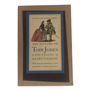 1940s Henry Fielding's History of Tom Jones a Foundling in Book Jacket For Sale