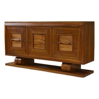 Art Deco Brutalist Sideboard, 1940s For Sale