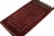 Rug & Kilim Rug & Kilim’s Baluch Tribal Scatter Rug in Crimson Red With Geometric Patterns For Sale - Image 4 of 8