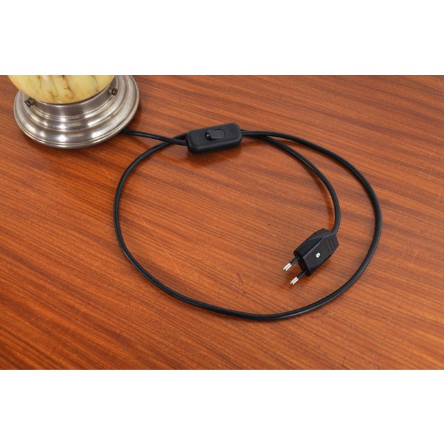 1930s Vintage Art Deco Ceiling Lamp, 1930s For Sale - Image 5 of 9