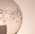 Clear Glass Table Lamp with Red Glass and Travertine Marble Base from La Murrina, 1970s For Sale - Image 4 of 9