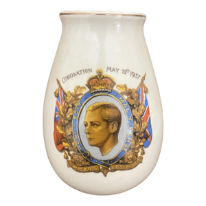 HRH Edward VIII of Great Britain Coronation Vase, 1936-1937