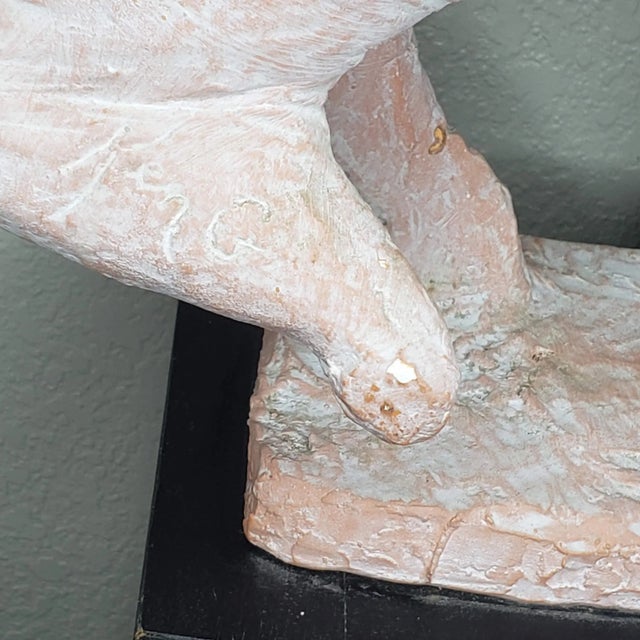 Austin Productions MCM Horse Rider Art Pottery Sculpture Signed Ken G 1968 Hard to find! Approximately 23.5" tall, 12.5"...