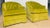 Vintage Mid Century Drexel Heritage Chartreuse Velvet Swivel Chairs - a Pair For Sale - Image 13 of 13