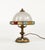Table Lamps in Wrought Iron and Hammered Glass attributed to Longobard, Italy, 1970s, Set of 2 For Sale - Image 10 of 14