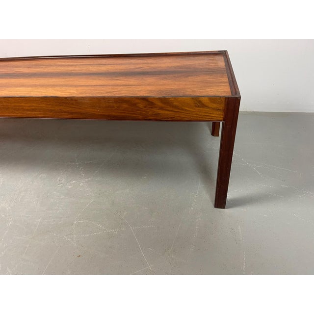 1960s Mid-Century Modern Wooden Coffee Table by Pesch, Germany, 1960s For Sale - Image 5 of 11
