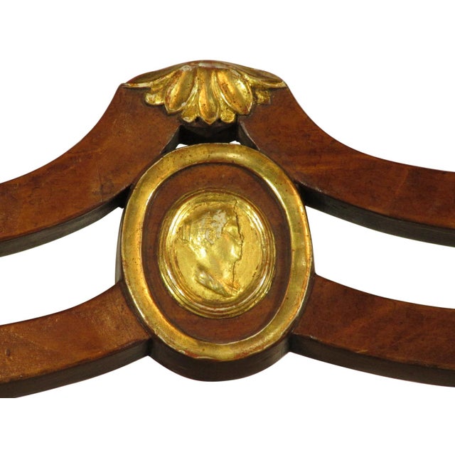 Brown 19th-C. Swedish Arm Chair For Sale - Image 8 of 9
