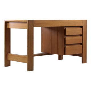 Pine Desk from Maison Regain, France, 1970s For Sale