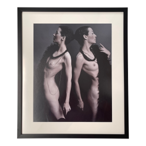 Landis Smithers Double Females Photograph, Framed