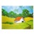 Sonoma Farm Barn Lynne French 11x14 California Landscape Oil Painting For Sale