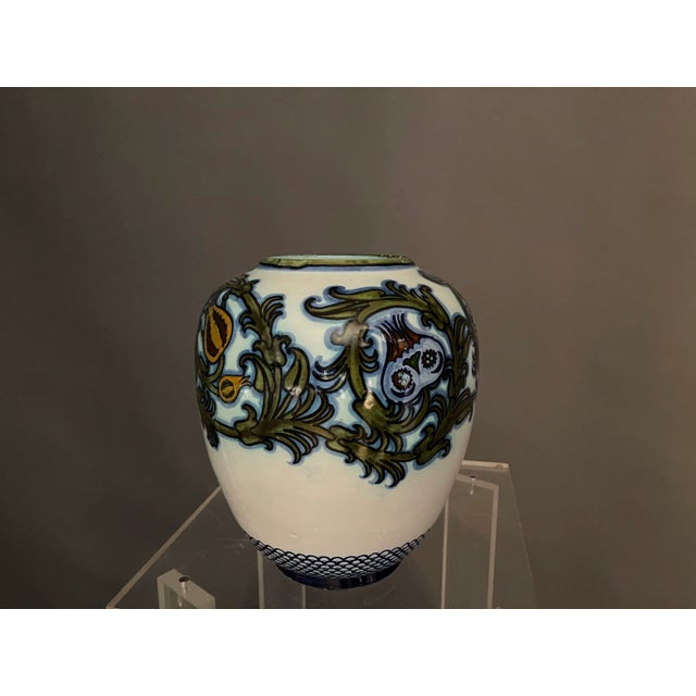 Glazed Ceramic Vase by Pietro Melandri & Paolo Zoli for La Faiance, 1900s For Sale - Image 4 of 10