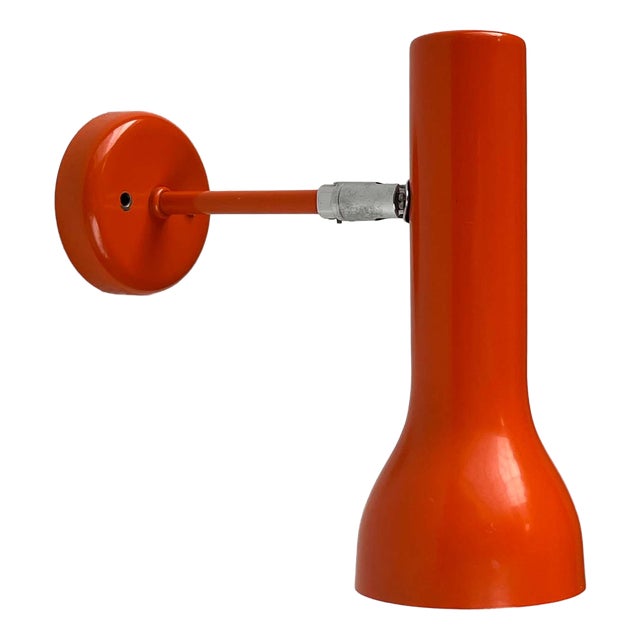Mid-Century Modern Space Age Wall Lamps Sconces by SLZ Team for Swiss Lamps International, 1960s, Set of 2 For Sale