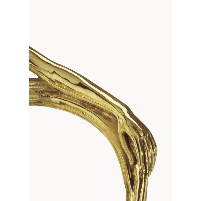 Salvador Dalí Leda Sculpture Armchair in Polished Brass by BD Barcelona Design, Spain, 2015 For Sale - Image 11 of 13