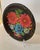 Mexican Mid 20th Century Vintage Floral Mexican Batea Wooden Tray Bowl For Sale - Image 3 of 9