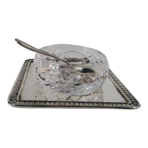 Vintage Italian 800 Silver Salt Cellar ---- 2 Ozs.
