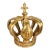 Gilt Resin Crown For Sale