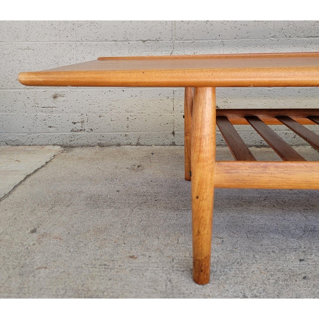 Grete Jalk Teak Danish Modern Coffee Table For Sale - Image 13 of 18