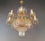 1910s Antique Italian Chandelier in Belle Époque Style Art Nouveau Brass For Sale - Image 5 of 10