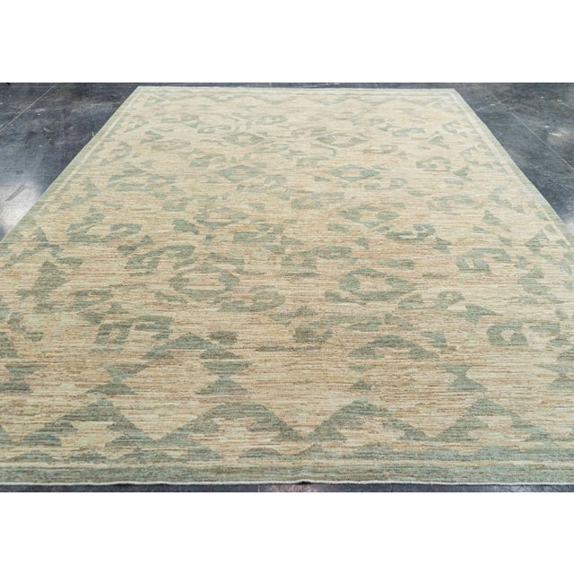 Turkish Oushak Rug 8'10" x 12'7" #20276 Explore a curated collection of hallway runners, wool rugs, and handmade...