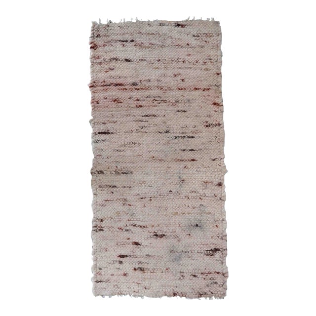 1970s Handmade Vintage Indian Kilim For Sale