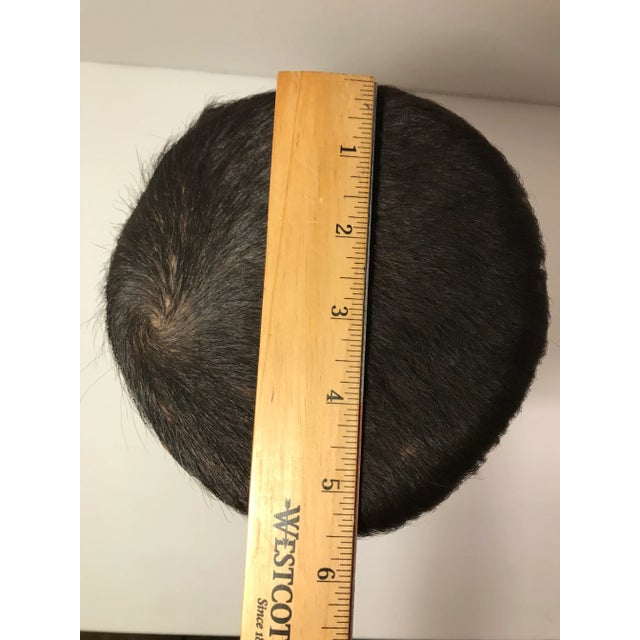 Vintage Hand Carved and Painted Drum in the Style of Native American Indian Art and Crafts For Sale In Los Angeles - Image 6 of 7