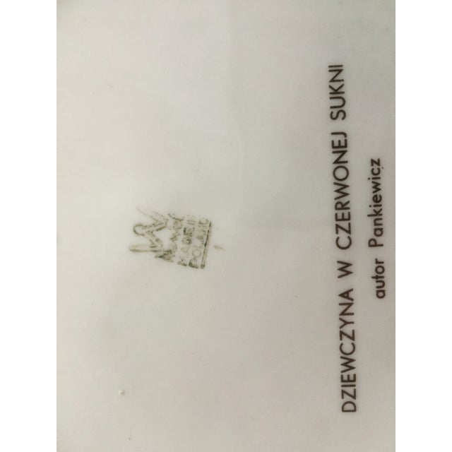 Ceramic Decorative Plate from Wawel, 1950s For Sale - Image 7 of 11