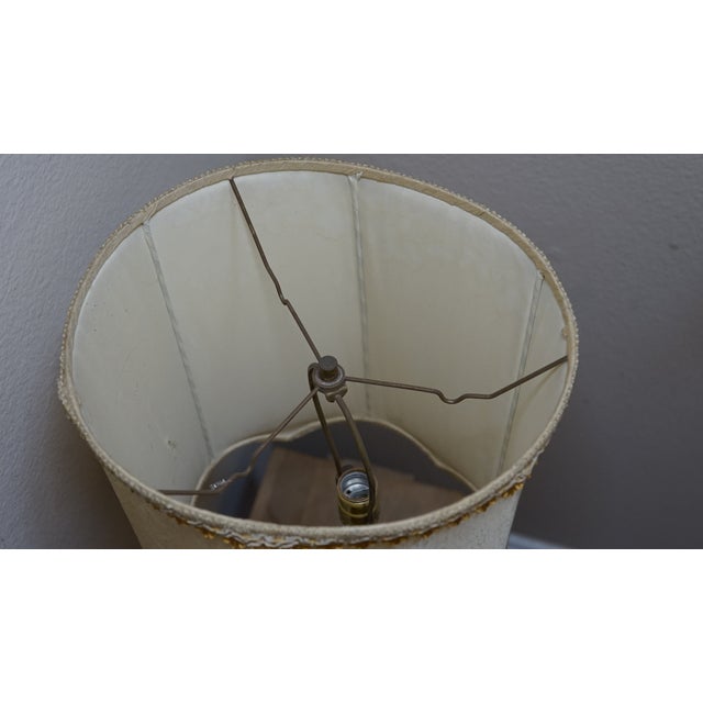 Sculpture Materials Mid Century Modern Signed Sculpture Bust Lamp For Sale - Image 7 of 11