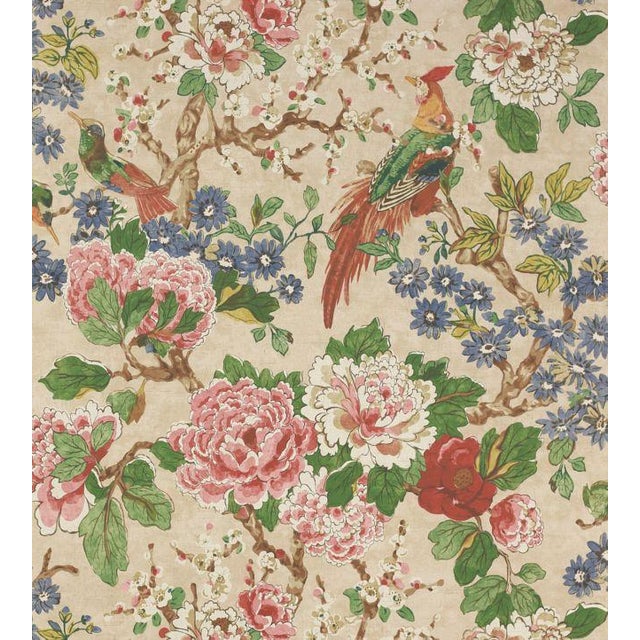 Jardine Wallpaper - Green - Sample | Chairish