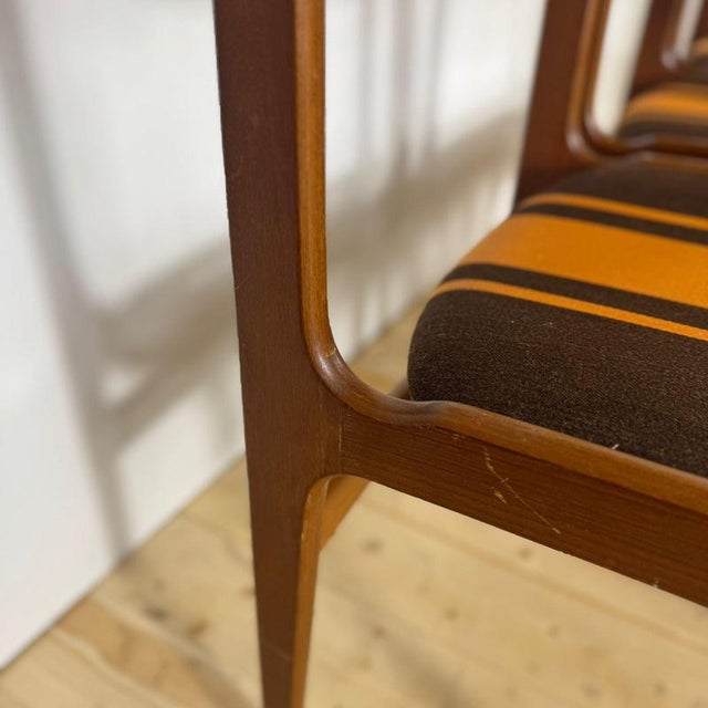 Vintage Teak Chairs by Erik Buch, 1960s, Set of 6 For Sale - Image 9 of 11