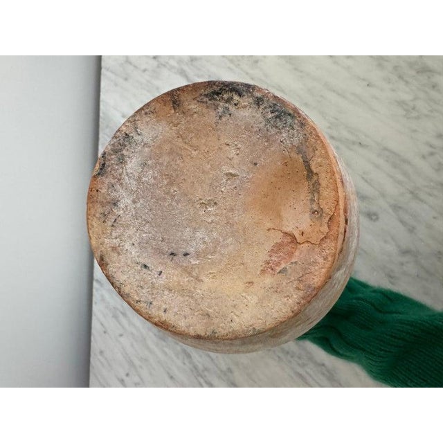Small W Drip Olive Color 3 Handle Calabrese Pots For Sale In Los Angeles - Image 6 of 6