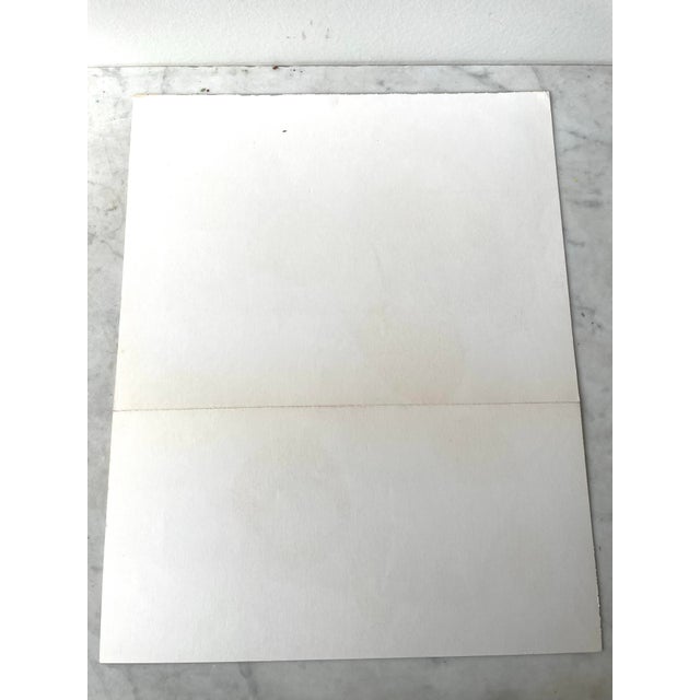 Mid-Century Modern Alexander Calder Lithograph Composition, Derrière Le Miroir, 1969 For Sale - Image 3 of 3